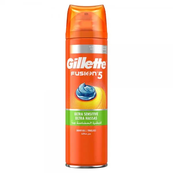 Gillette Gel Fusion5 Ultra Sensitive 200 ml