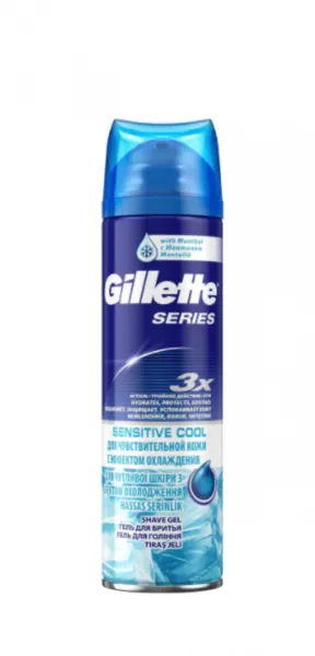 Gillette Gel Series Sensitive Cool 200 ml