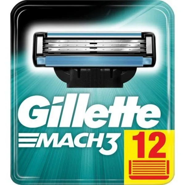 Gillette Mach 3 12 pc