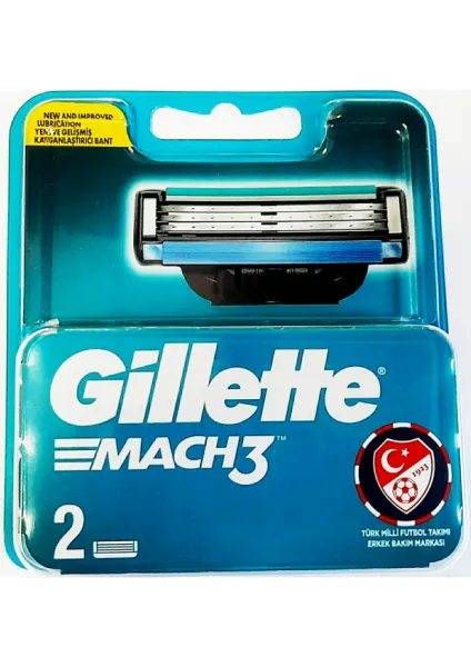 Gillette Mach 3 2 pc