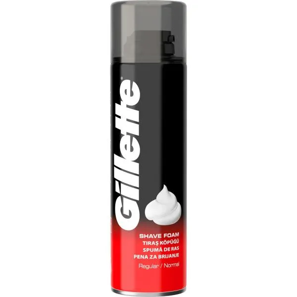 Gillette Shave Foam Regular 200 ml