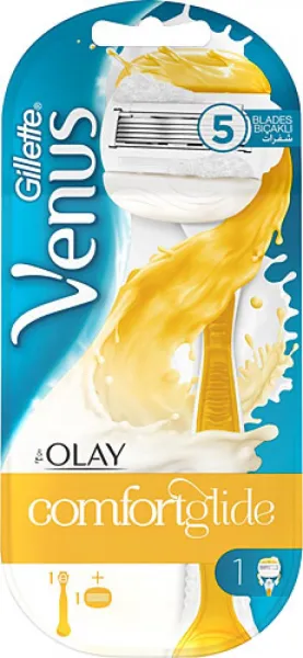 Gillette Venus Comfortglide Olay Razor With 1 Refill 1 pc