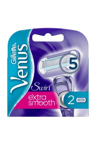 Gillette Venus Swirl Extra Smooth Razor With 1 Refill 1 pc