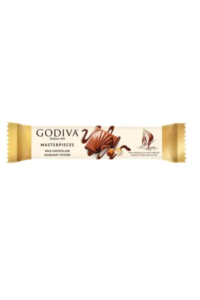 Godiva Chocolate Milk Chocolate Hazelnut Oyster 30 gr