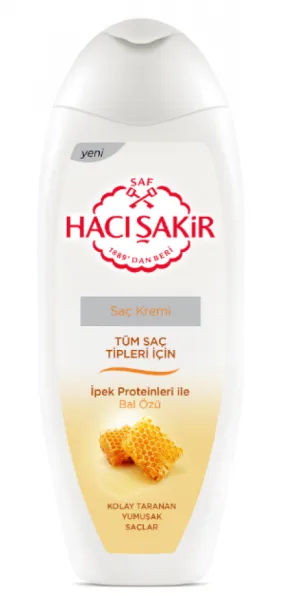 Hacı Şakir Hair Conditioner Honey For All Hair Types 450 ml