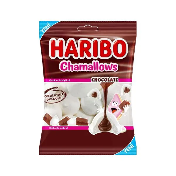 Haribo Chamallows Candy Chocolate 62 gr