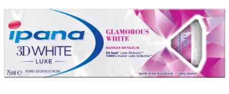 Ipana 3D White Luxe Dazzling Shine Toothpaste 75 ml