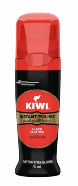 Kıwı Liquid Shoe Polish Black 75 ml