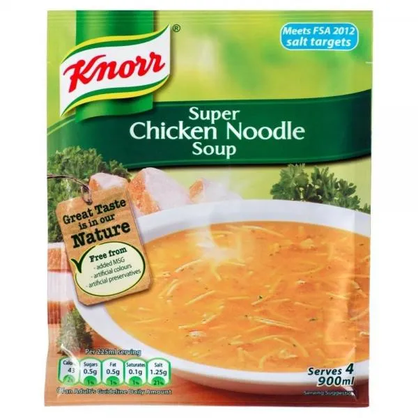 Knor Package Soup Chicken Noodle 51 gr