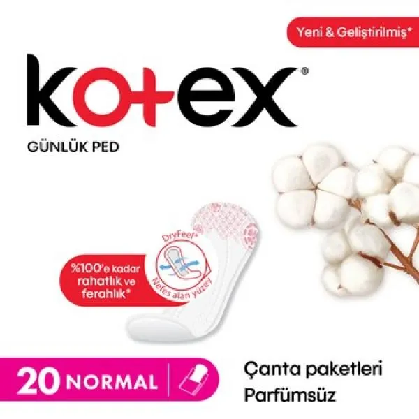 Kotex Anydays Pads Regular 20 pc