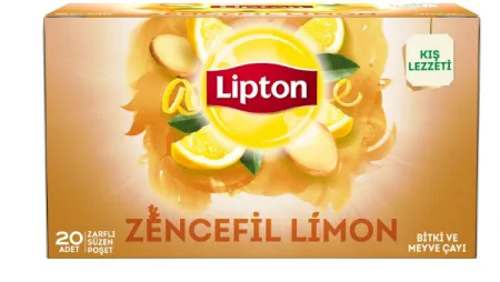 Lipton Herbal Tea Ginger&Lemon 20 pcs
