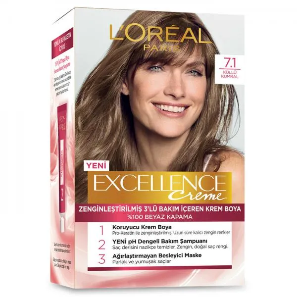 Loreal Excellence 3 Enriched Care 1 pc