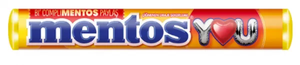 Mentos Stick Strawberry&Banana Flavored Candy 37.5 gr