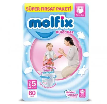 Molfix Pants Super Packet No 5 60 pc