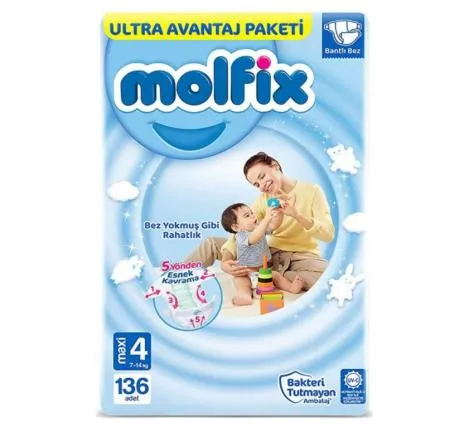 Molfix Ultra Advantage Packet No 4 136 pc