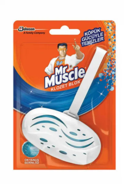 Mr. Muscle Ocean Cool Toilet Blocks 40 gr