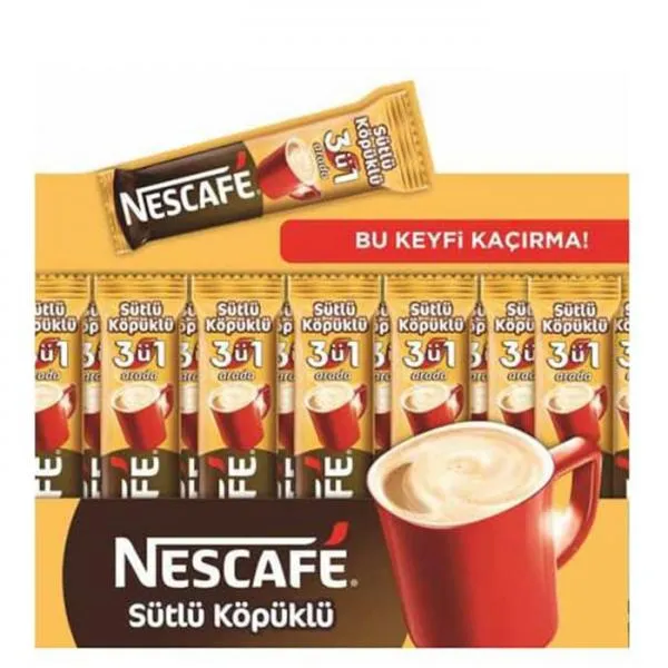 Nescafe 3 in 1 Milk Foamy 12 (10x18g)