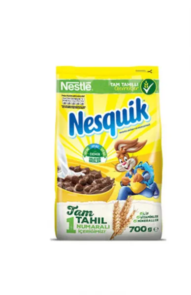 Nestle Nesquik Cocoa Wheat And Corn Flakes 700 gr