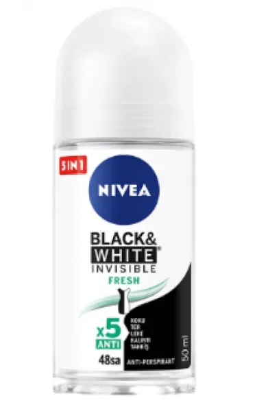 Nivea Deodorant B&W Fresh Roll On 50 ml