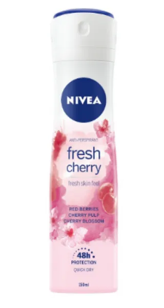Nivea Fresh Cherry Spray 150 ml