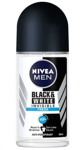 Nivea Men Deodorant B&W Fresh Roll On 50 ml