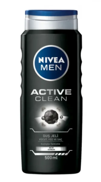 Nivea Shower Gel Men Active Clean 500 ml