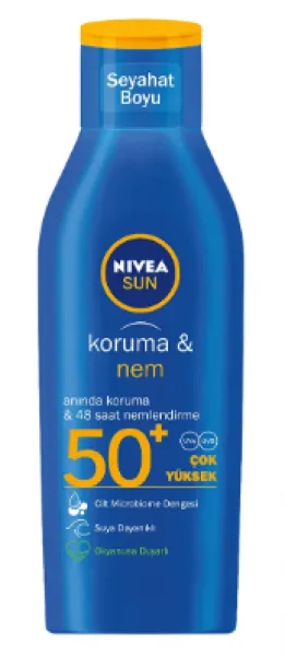 Nivea Sun Moisturizing Sun Milk 50+ Sensitive Protection 100 ml
