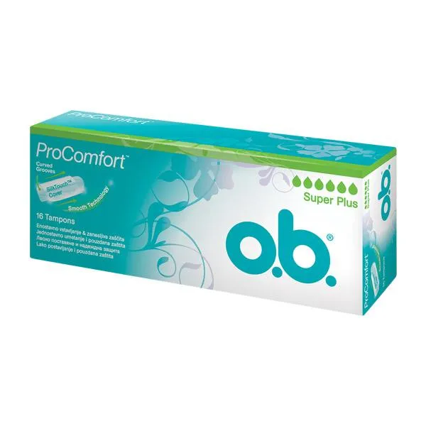o.b. Tampons ProComfort Super Comfort 16 pc