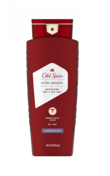 Old Spice Ultra Smooth Clean Slate Face & Body Wash 400 ml