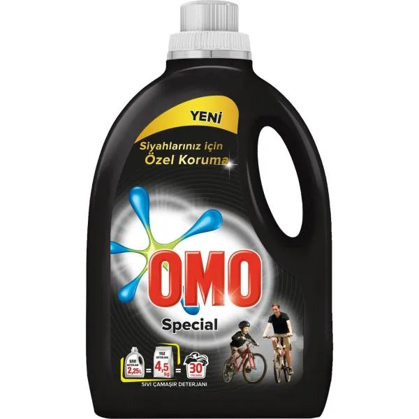 Omo Liquid Detergent Black 2250 ml
