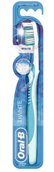 Oral B 3D White Soft Toothbrush 1 pcs