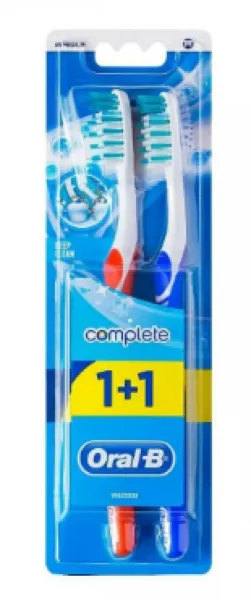 Oral B Complete Deep Clean Toothbrush 1+1 pcs
