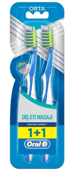 Oral B Pro Expert Massager Toothbrush 1+1 pcs