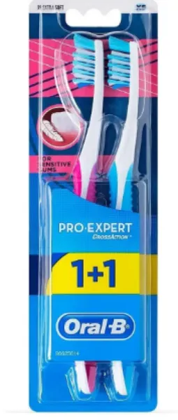 Oral B Pro Expert Sensitive Toothbrush 1+1 pcs