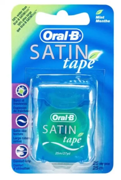 Oral B Satin Tape Floss 25 m