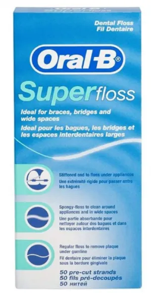 Oral B Super Floss 50 m