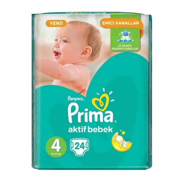 Pampers Prima No4 24 pc