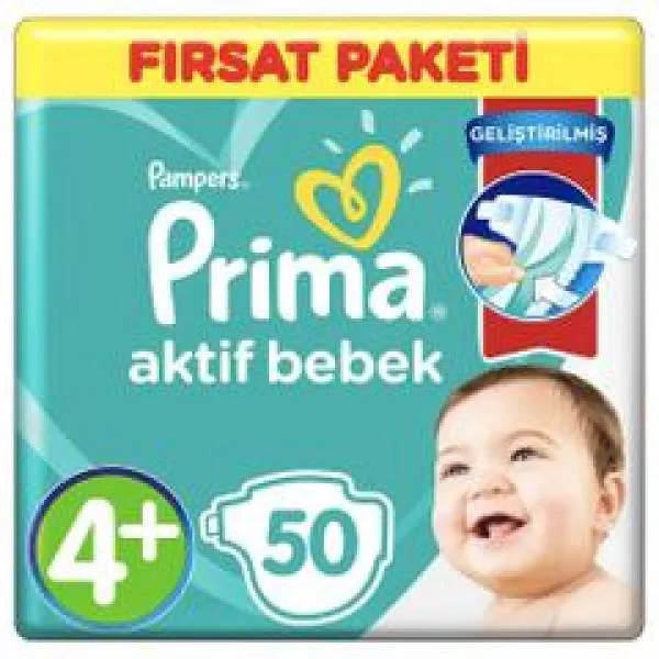Pampers Prima No4 50 pc
