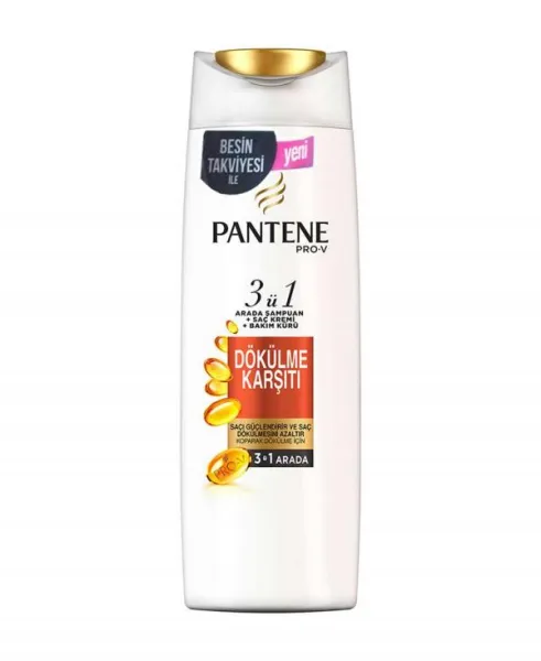Pantene 3 in 1 Anti Shedding Shampoo 470 ml