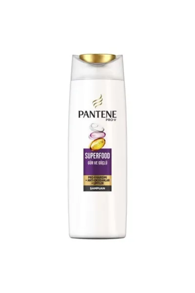 Pantene Superfood Lush and Strong Shampoo 470 ml