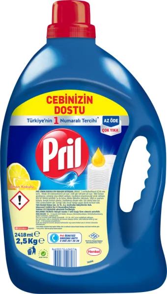 Pril Liquid Lemon 2.5 kg
