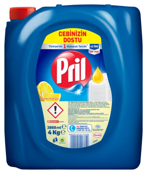 Pril Liquid Lemon 4 kg