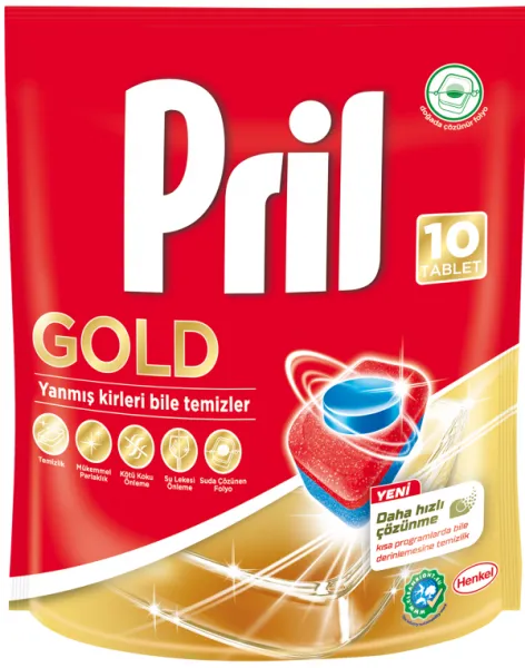 Pril Tabs Gold Doypack 10 pcs
