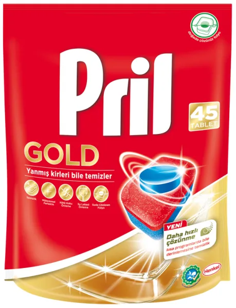 Pril Tabs Gold Doypack 45 pcs