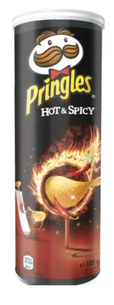 Pringles Potato Chips Hot Spicy 165 gr