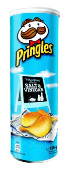 Pringles Potato Chips Salt&Vinegar 165 gr
