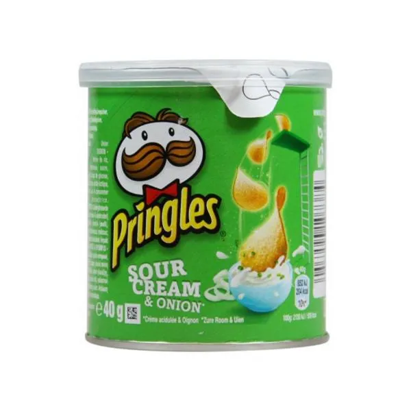 Pringles Potato Chips Sour Cream&Onion 40 gr