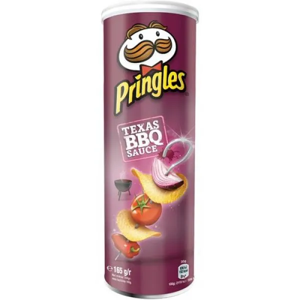 Pringles Potato Chips Texas Barbecue 165 gr