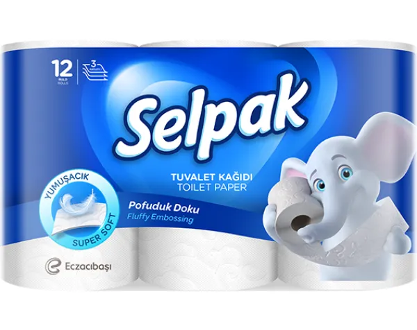 Selpak Toilet Papers 12 pc