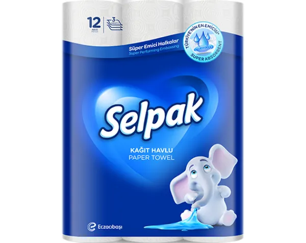 Selpak Towel 12 pc